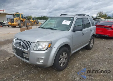 2008 Mercury Mariner I4 z USA, uszkodzony, nr VIN 4M2CU81Z88KJ47125
